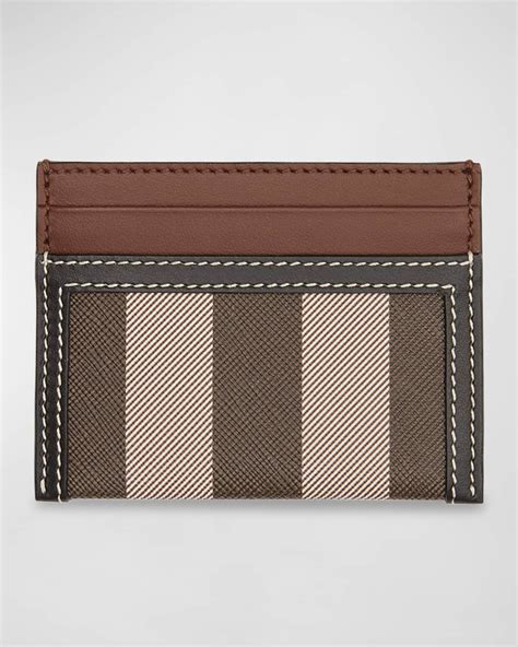 burberry sandon check card holder|Burberry Sandon Check Card Holder .